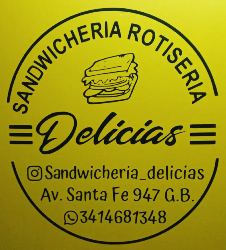 Logo Sandwicheria Rotiseria Delicias