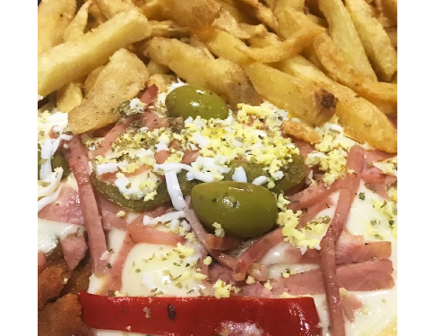 Pizzanesa especial para 2/3 personas (carne)