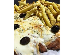 Pizzanesa para 4/5 personas especial (pollo)