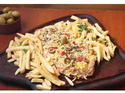 Pizzanesa para 2 /3 personas común (carne)