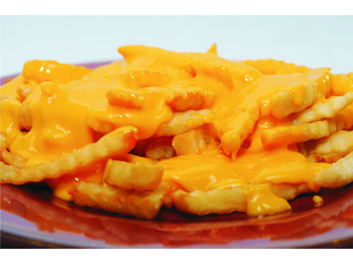 Papas Fritas porcion chica con Cheddar