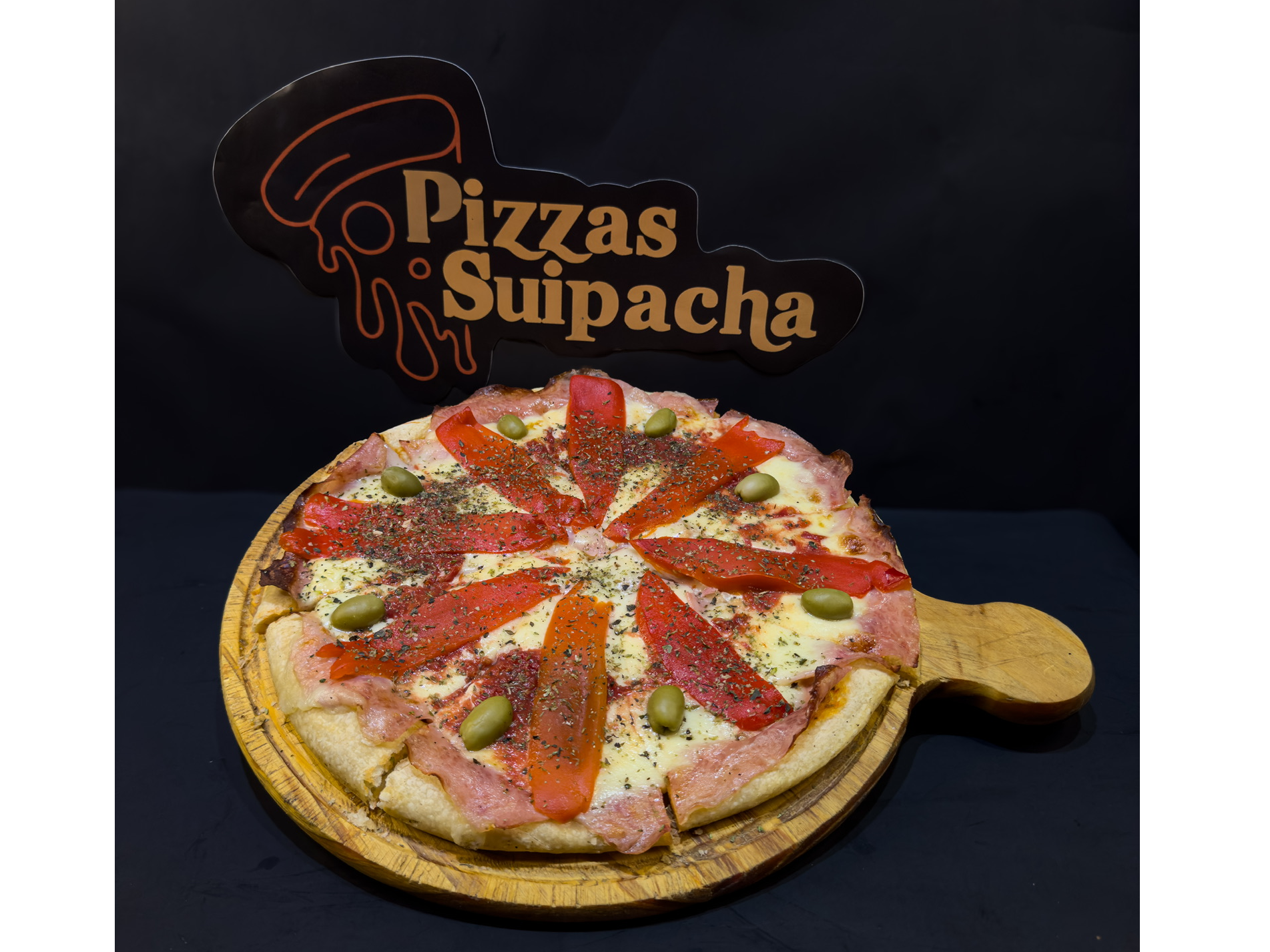 Jamón y morrones