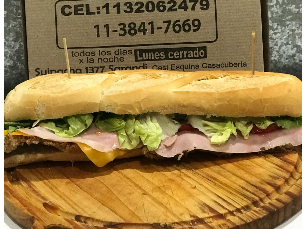 Sándwich de milanesa