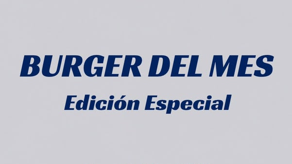 BURGER DEL MES
