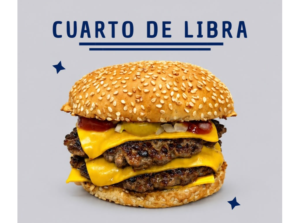 CUARTO DE LIBRA de BATI Burger