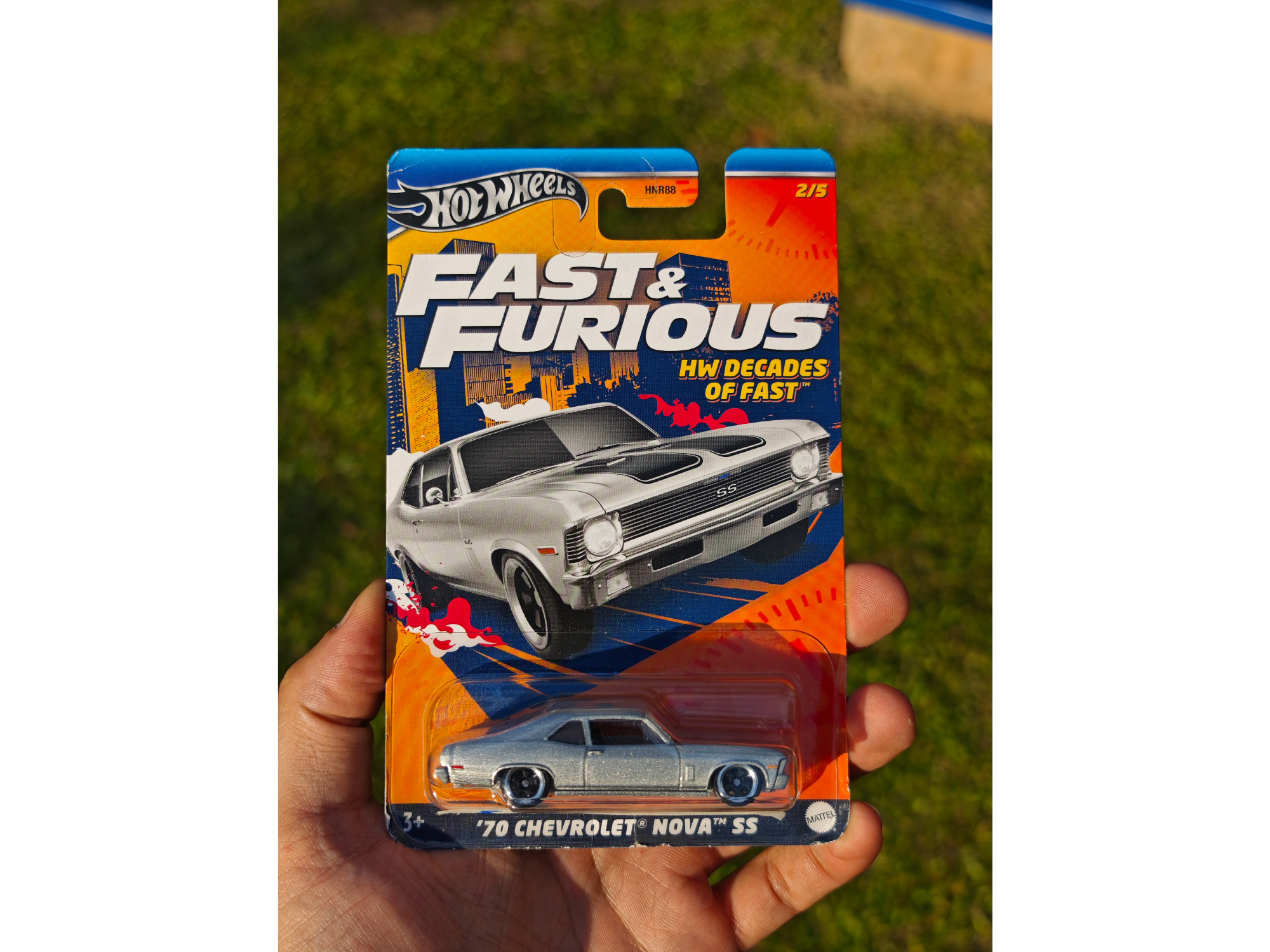 Chevrolet Nova SS gris rápido y furiosos