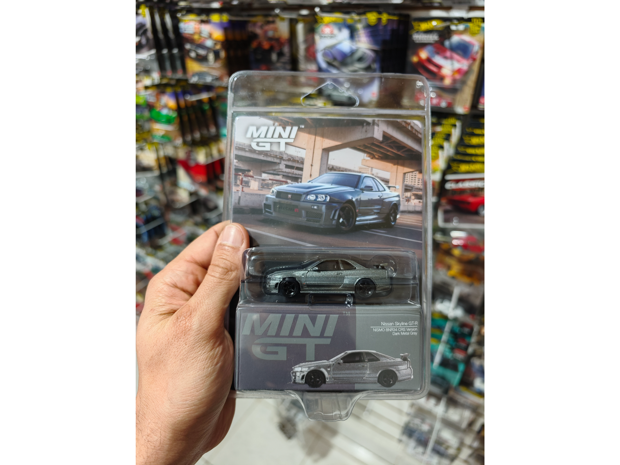 Nissan Skyline GT-R R34 nismo gris