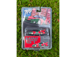 Mazda RX-7 LBWK naranja/verde