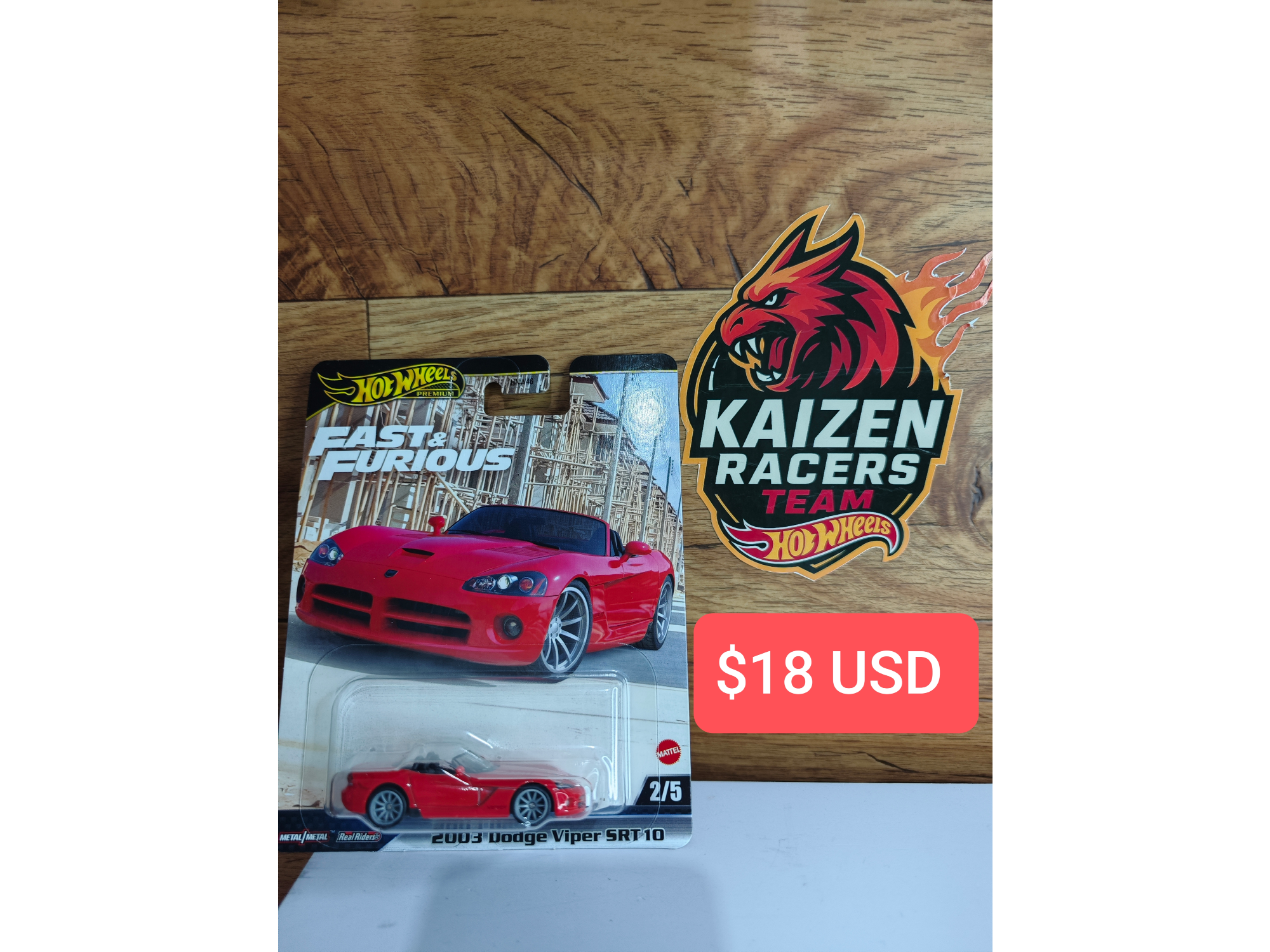 Dodge Viper SRT-10 2003 Rojo