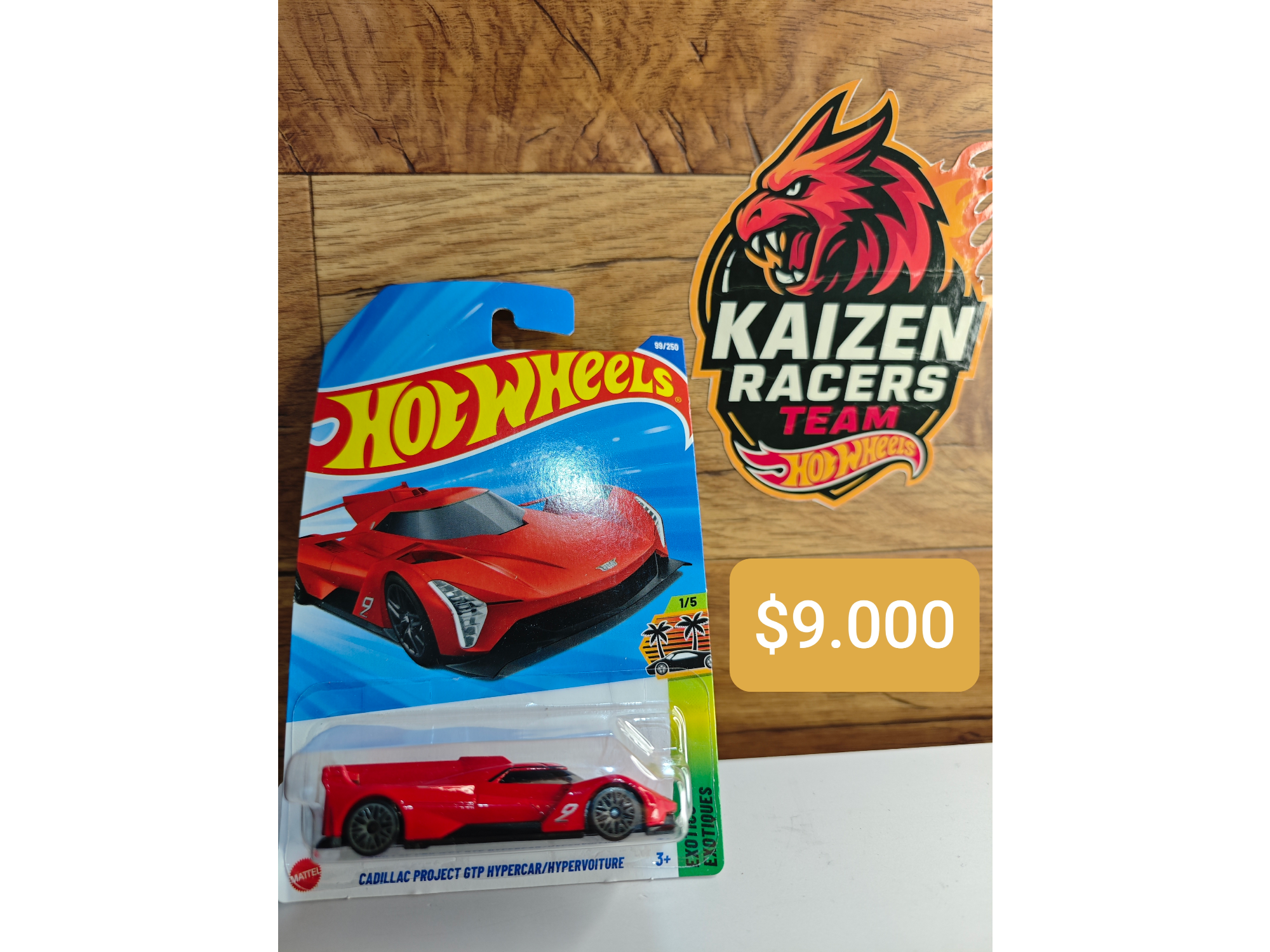 Cadillac proyect GTP Hypercar rojo