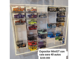 Para MiniGT con caja para 40 autos