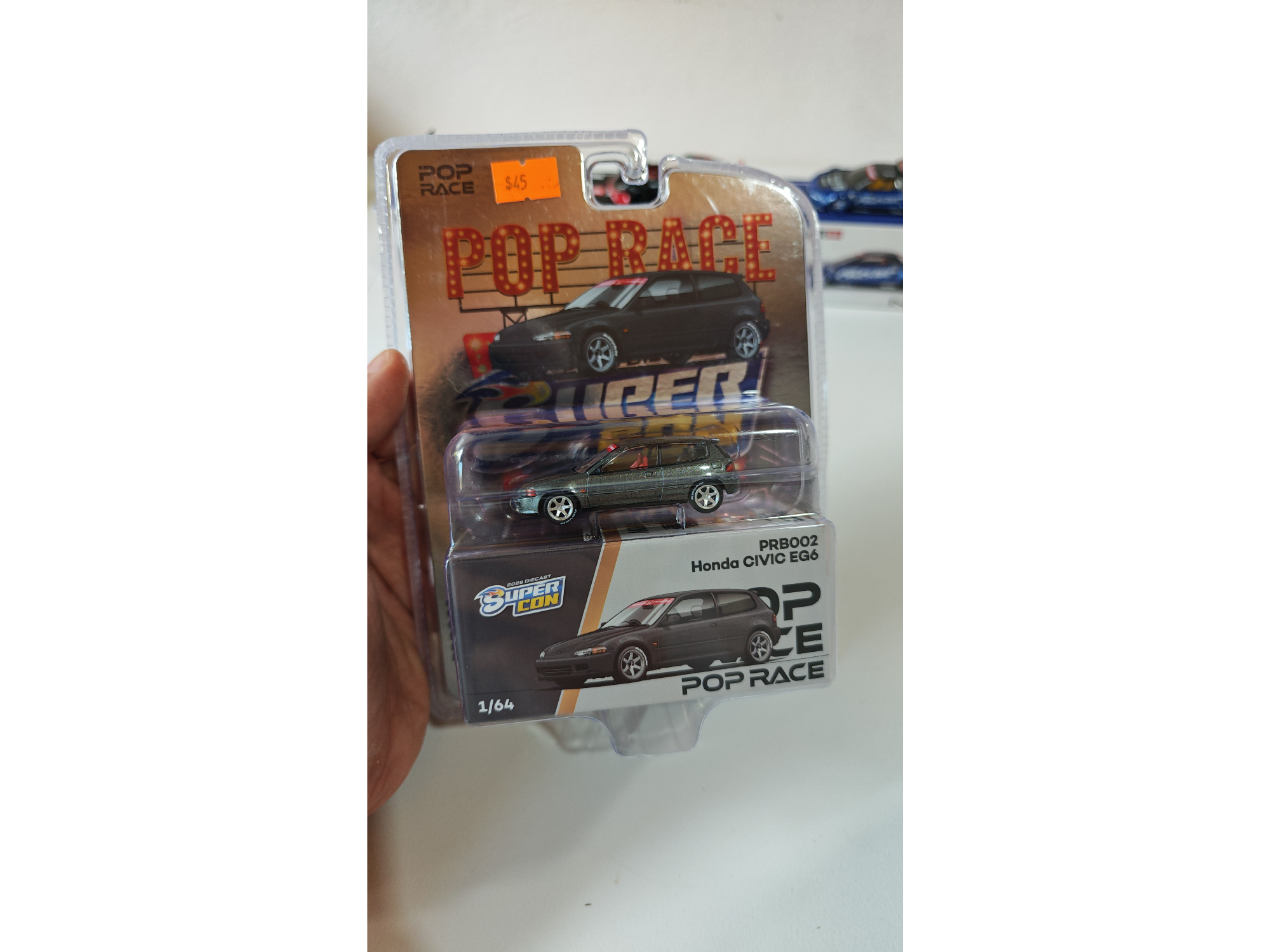 Honda Civic EG6 gris Supercon 2026w