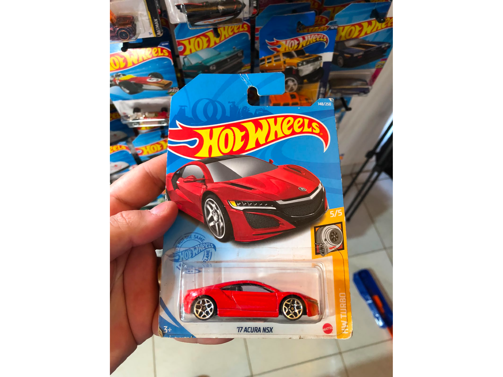 Acura NSX '17 rojo