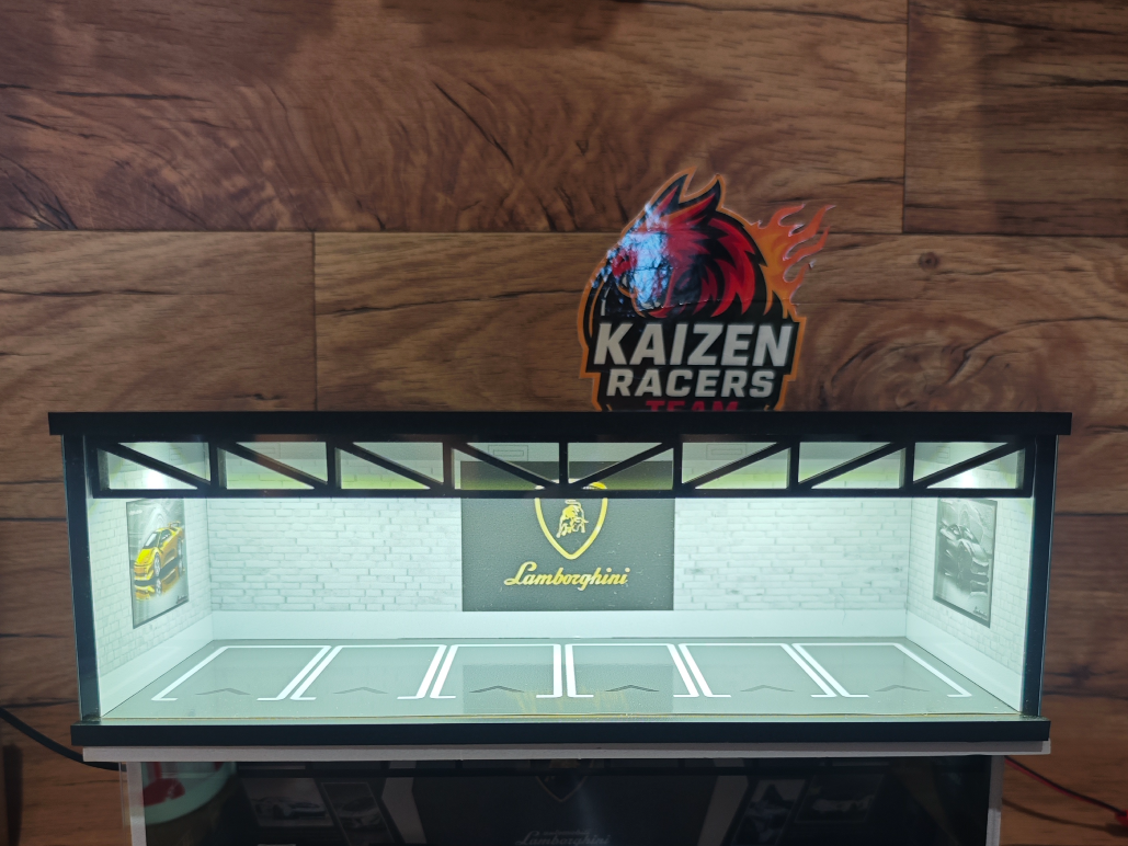 Diorama Lamborghini Garage