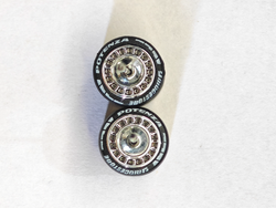Ruedas de Goma Premium planas grises