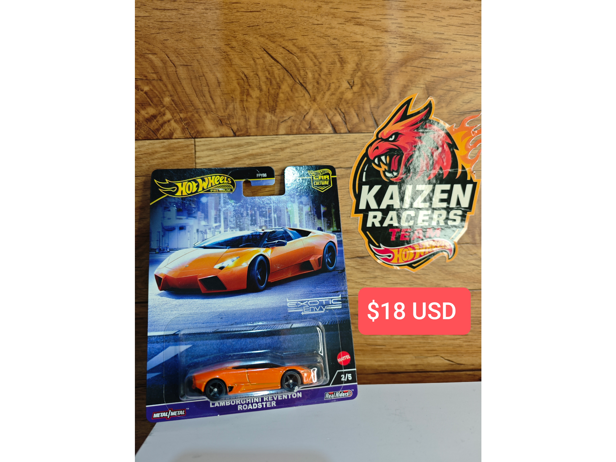 Lamborghini Reventón Roadster naranja