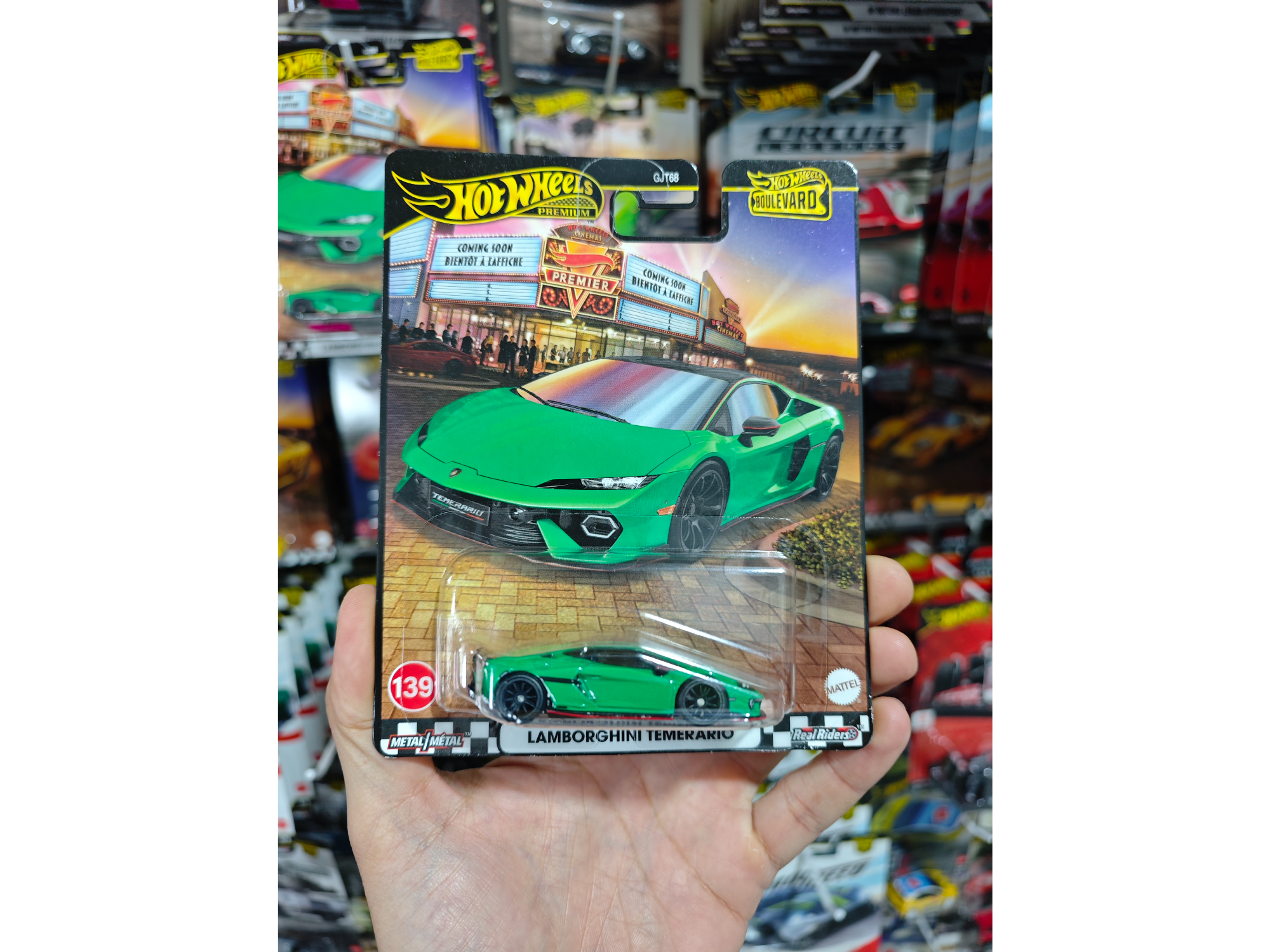 Lamborghini temerario verde