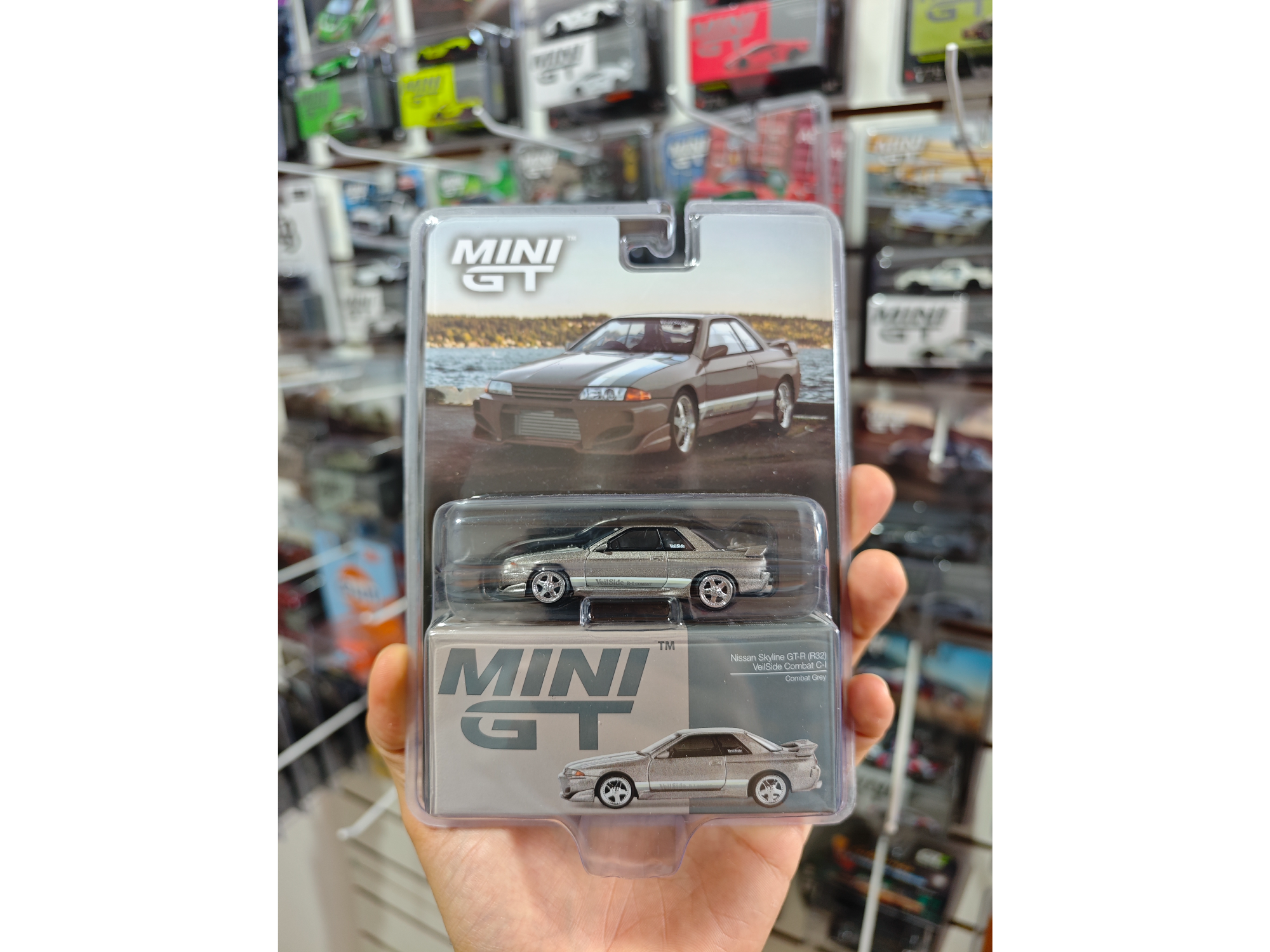 Nissan Skyline GT-R R32 combat grey