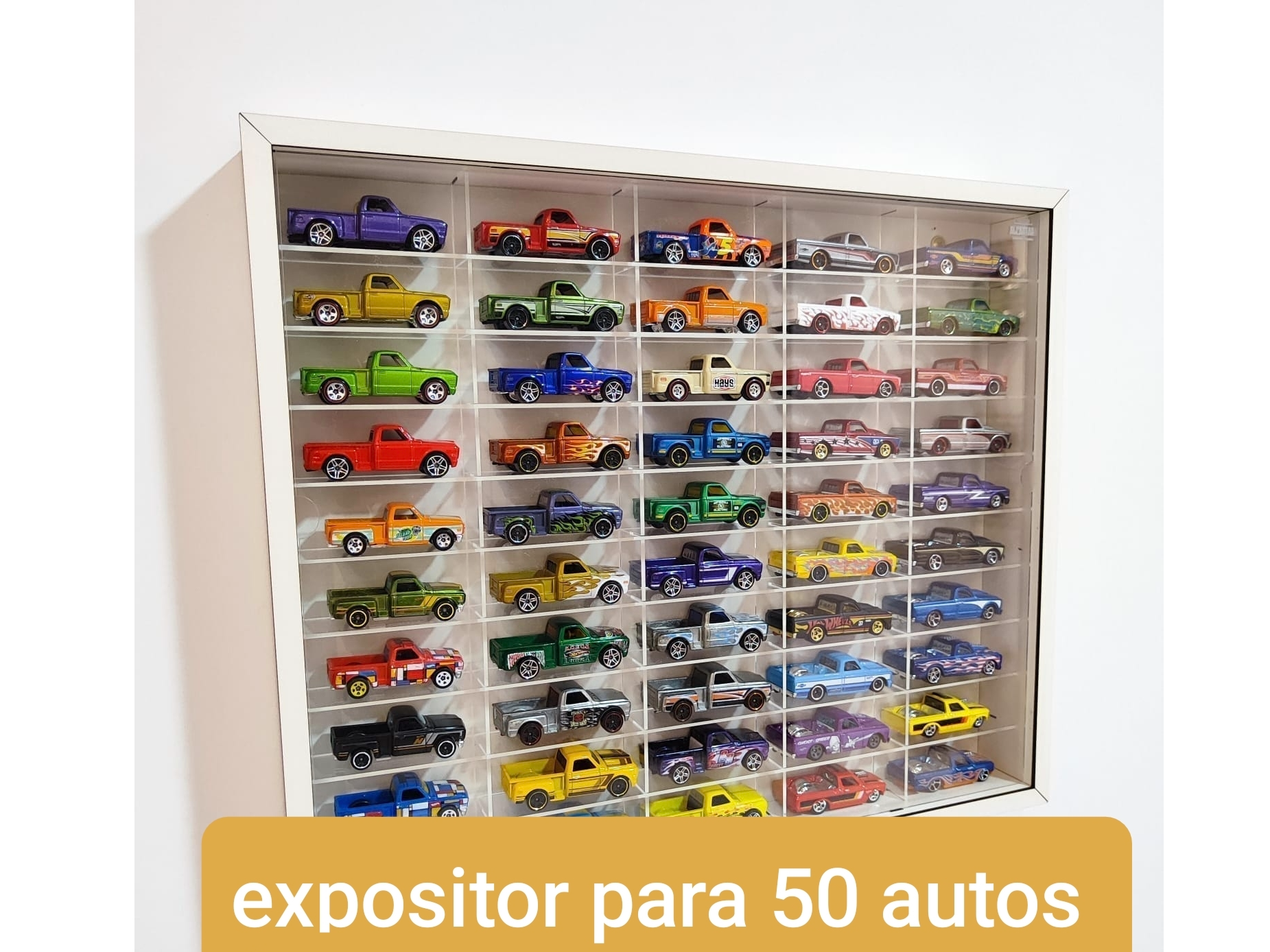 Expositor para 50 autos