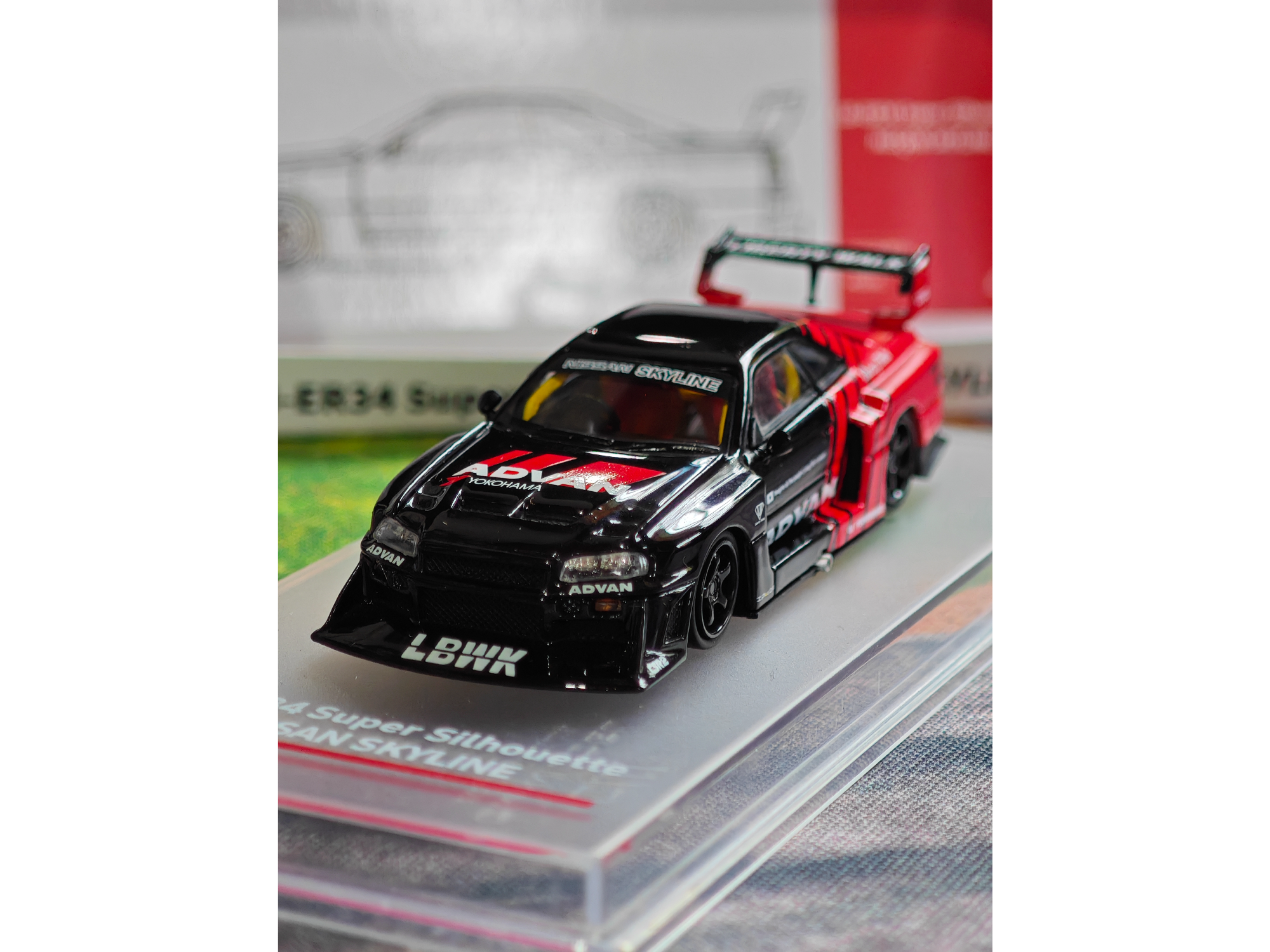 Nissan skyline GT-R R34 Advan