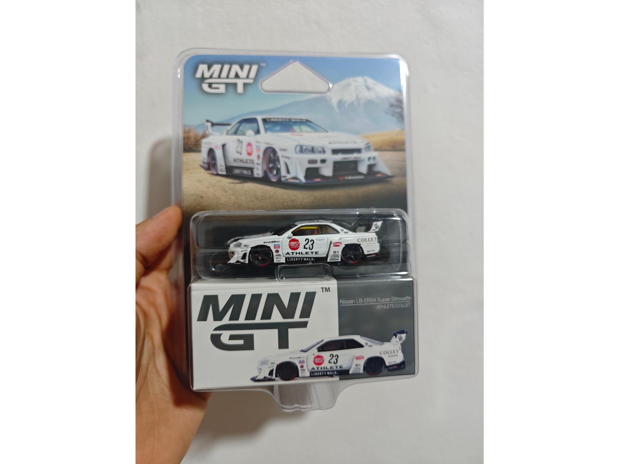 Nissan LB-ER34 super silhouette blanco