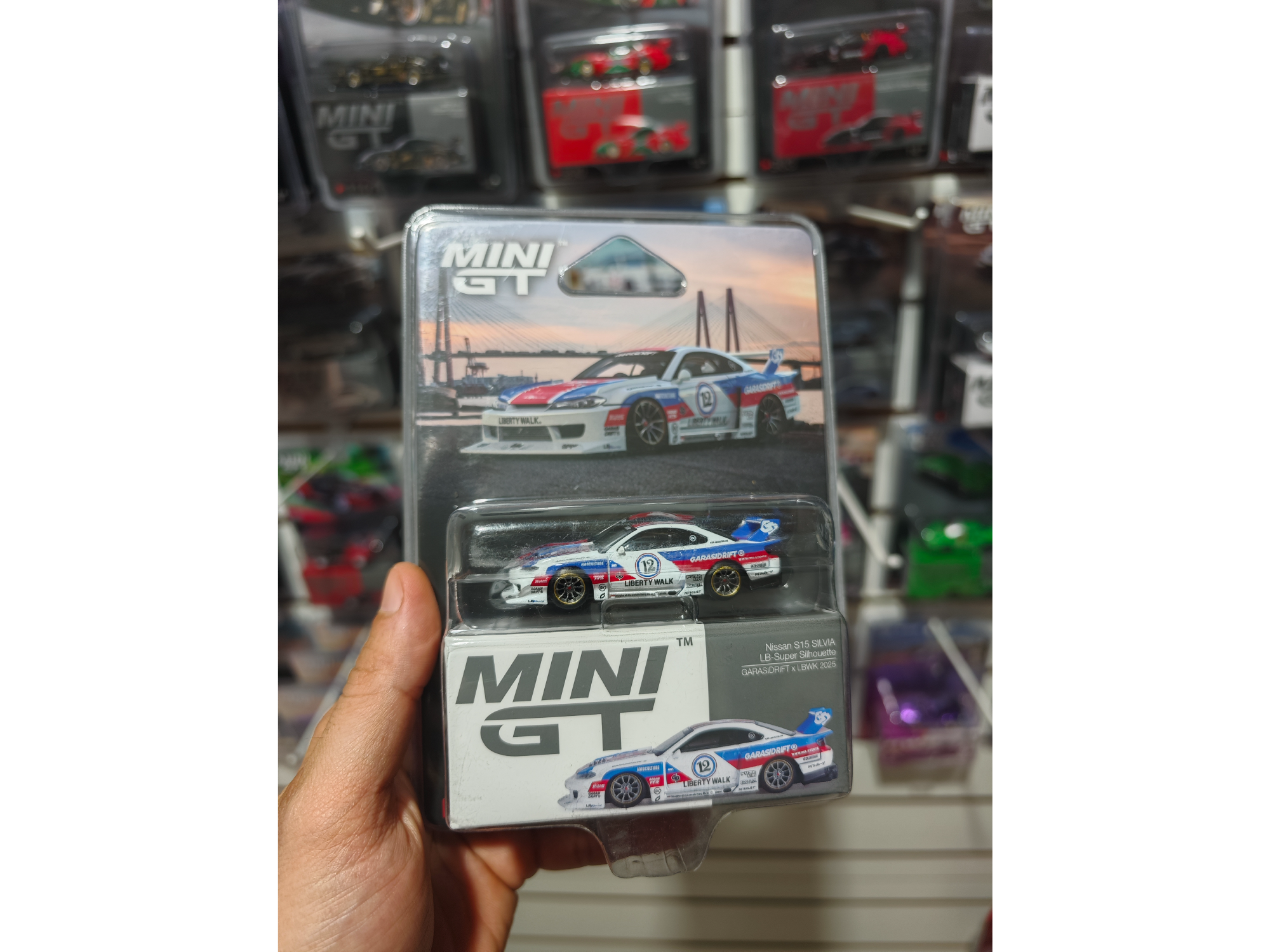 Nissan Silvia S15 LBWK drift 2025 blanco