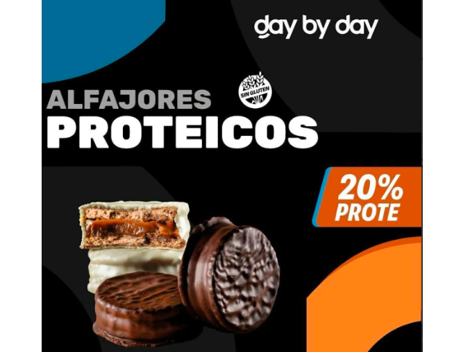 Alfajor Proteico con DDL- Sin Tacc - 20% de Proteina (Copia)