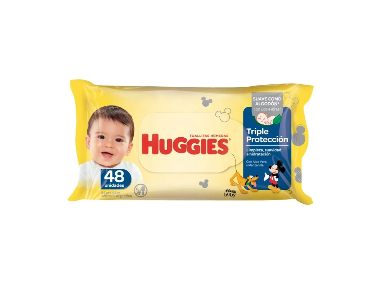 TOALLITAS HUMEDAS HUGGIES TRIPLE PROTECCION