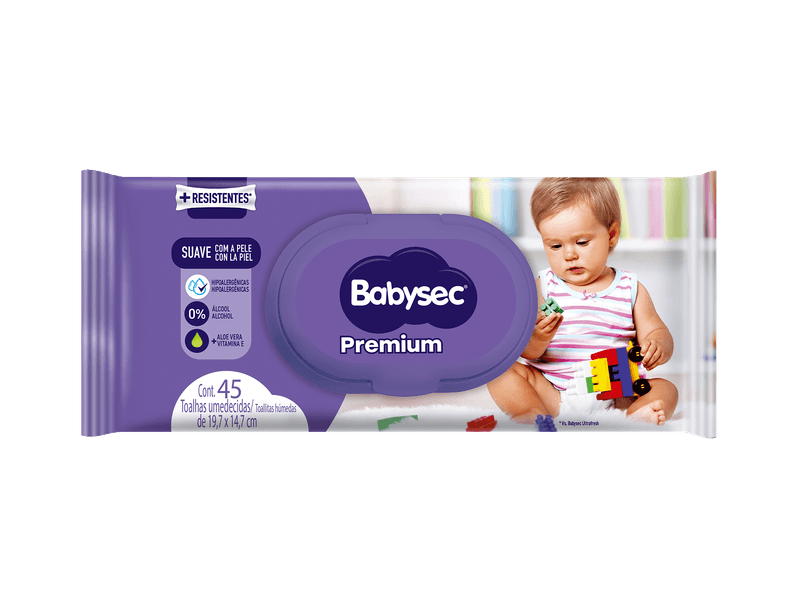 TOALLITAS HUMEDAS BABYSEC PREMIUM