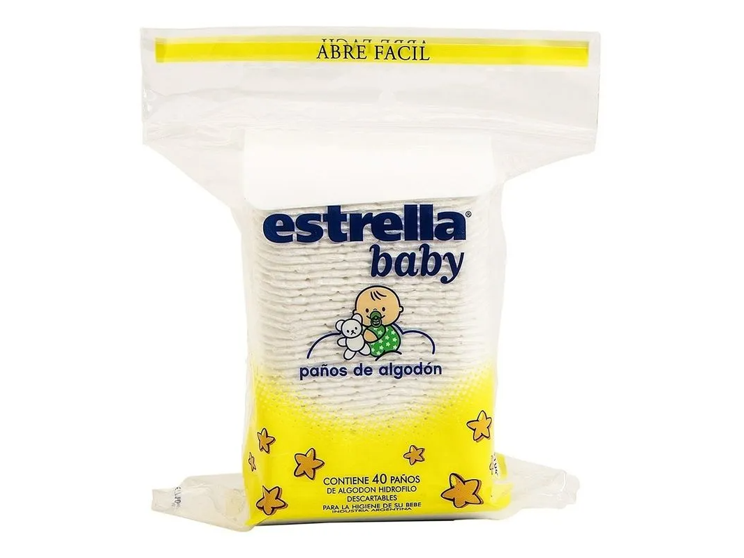 ESTRELLA BABY PAÑOS DE ALGODON