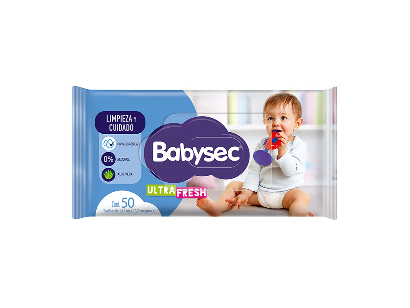 TOALLITAS HUMEDAS BABYSEC ULTRA FRESH