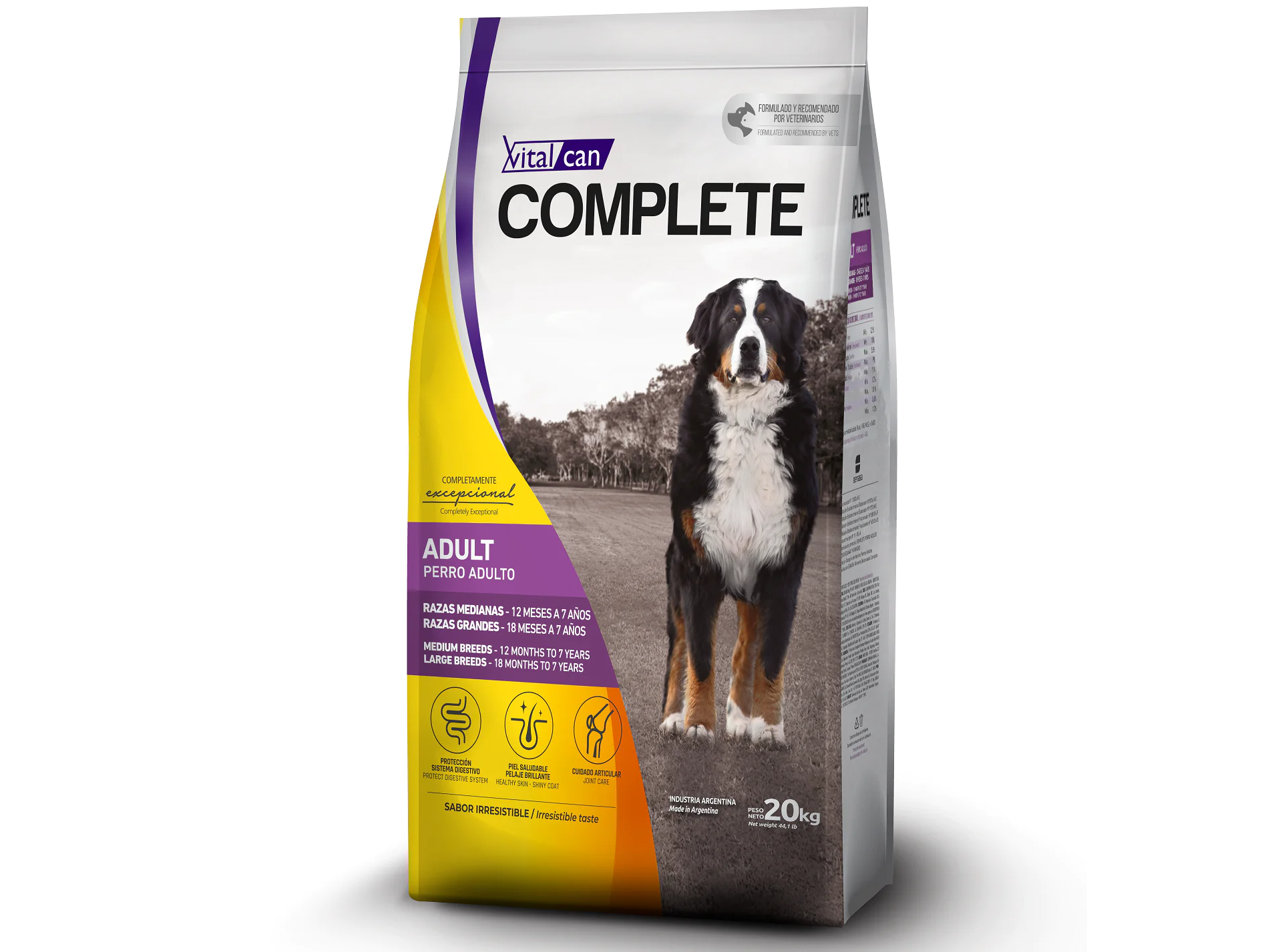 COMPLETE ADULTO RAZA MEDIANA Y GRANDE de Mundo Alimento