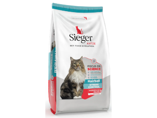 SIEGER GATO ADULTO HAIRBALL STRESS CONTROL X 3KG