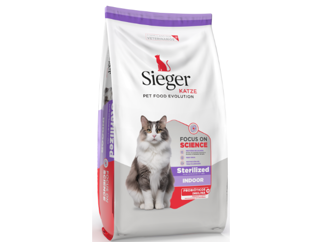 SIEGER GATO ADULTO STERILIZED INDOOR X 3KG