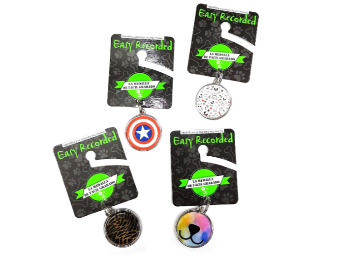 CHAPA IDENTIFICATORIA CON DISEÑO