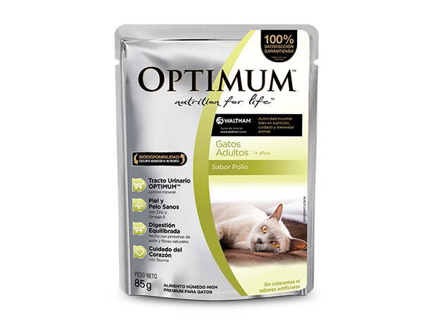 POUCH  OPTIMUM GATO X 85Gr