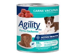 LATA AGILITY CACHORRO CARNE 340gr
