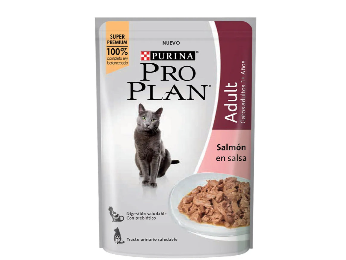 POUCH PRO PLAN ADULTO SALMÓN 85gr