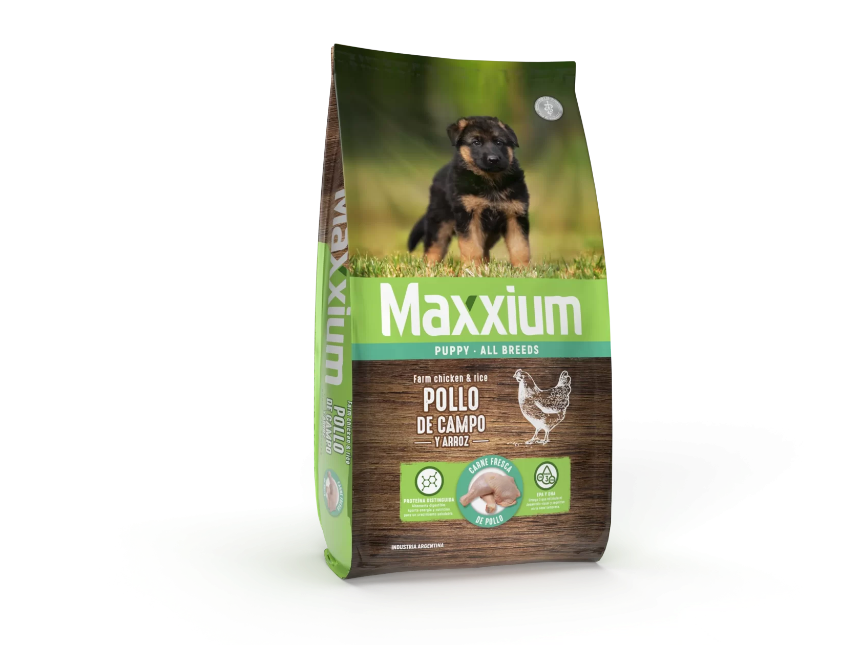 MAXXIUM PERRO CACHORRO POLLO DE CAMPO Y ARROZ