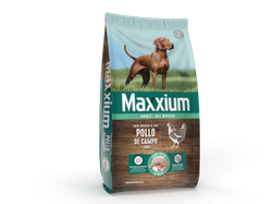 MAXXIUM PERRO ADULTO POLLO DE CAMPO Y ARROZ X 15KG