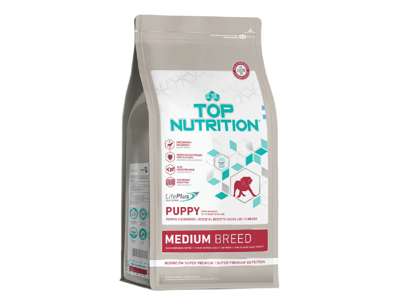 TOP NUTRITION PERRO CACHORRO RAZA MEDIANA