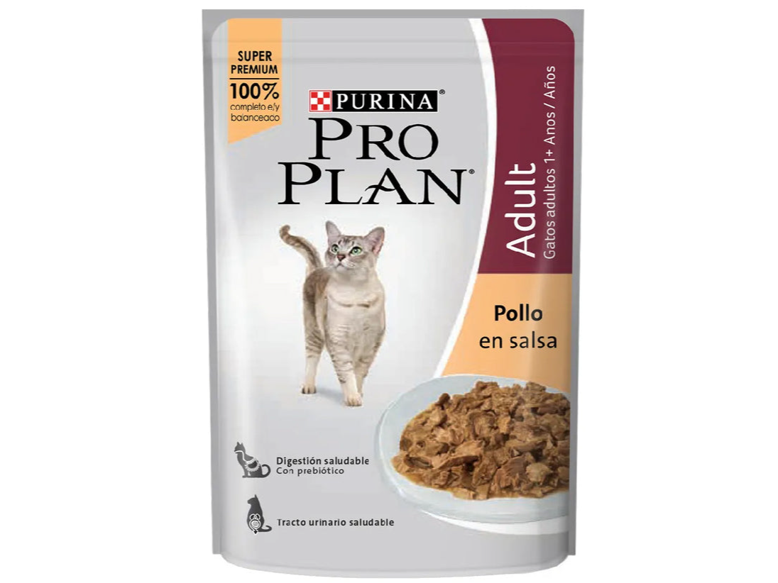 POUCH PRO PLAN ADULTO POLLO 85gr