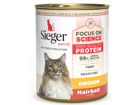 SIEGER GATO ADULTO HAIRBALL X 340GR