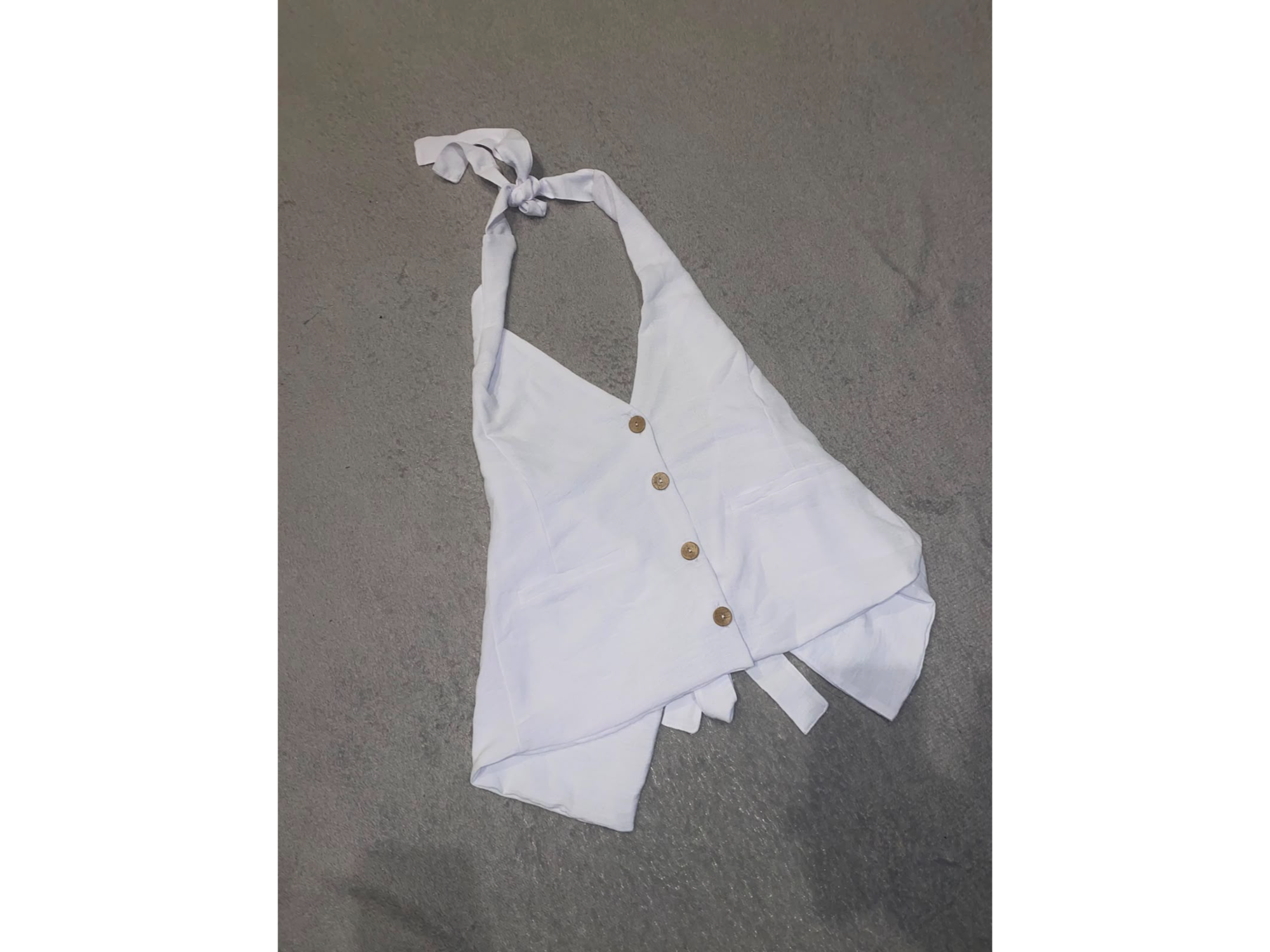 Blusa espalda abierta