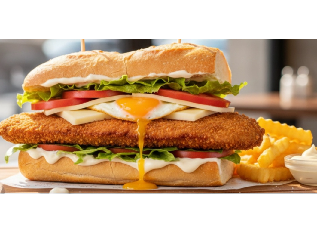 2 Sándwich de Mila + Papas