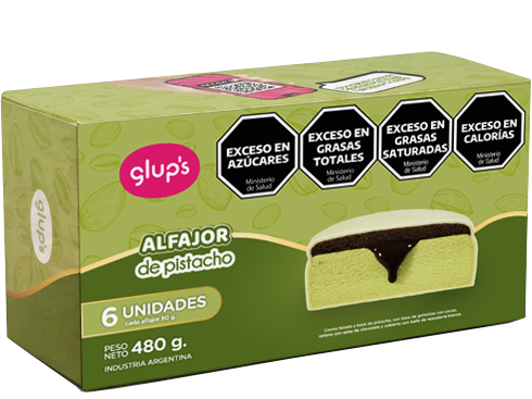 Alfajor Pistacho x 6 u