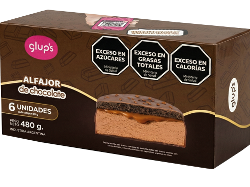 Alfajor Chocolate x 6 u