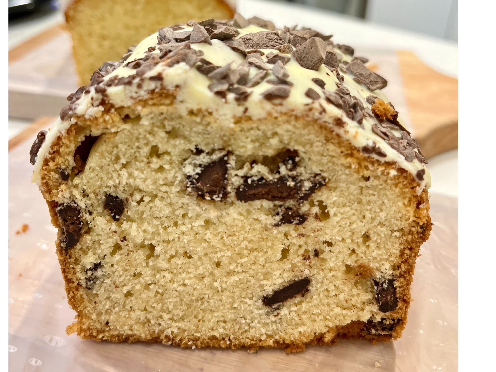 Budín De Vainilla con trozos de Chocolate