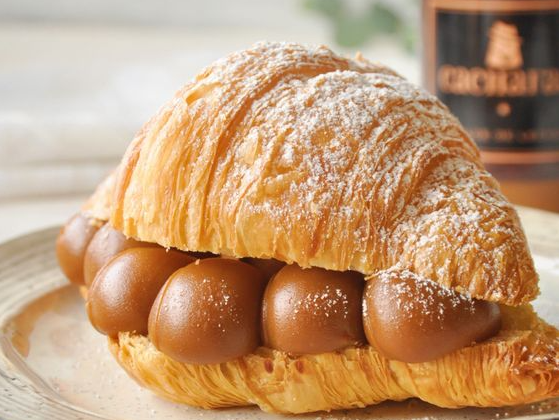 Croissant de dulce de leche