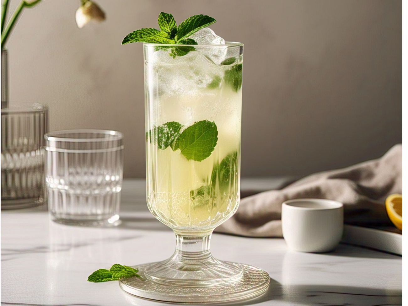 LIMONADA C/MENTA Y JENGIBRE
